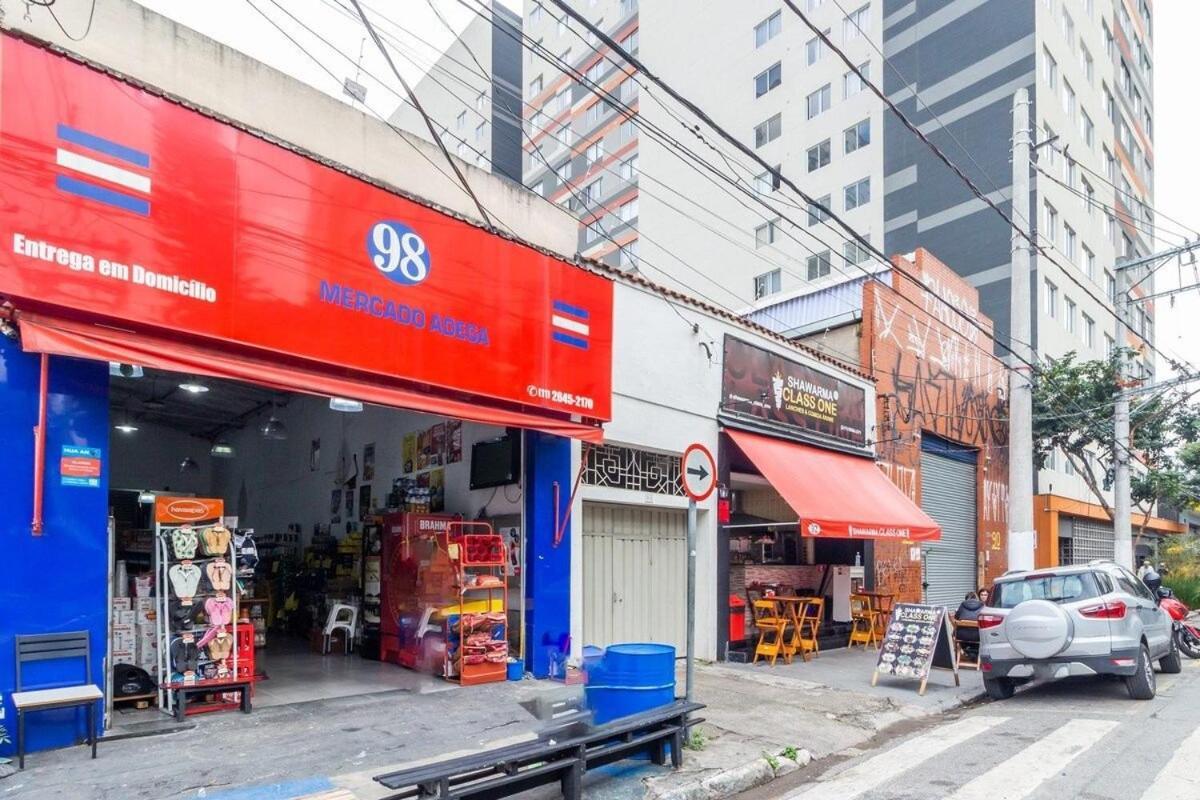 Inovador Studio No Bras Com Piscina/Metro Bras São Paulo Exterior photo